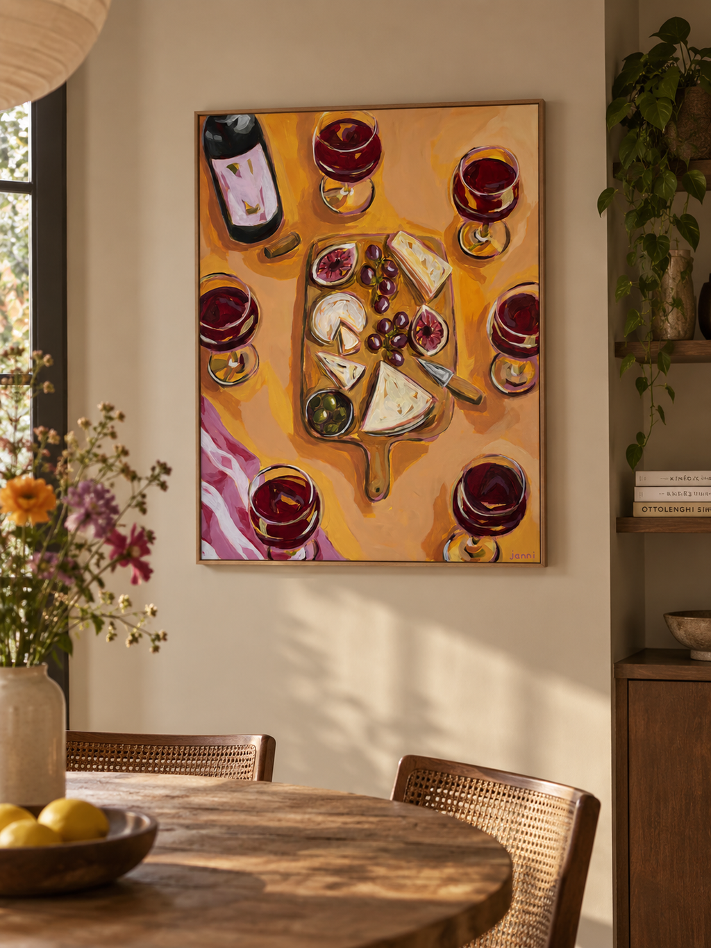 No Time for Dinner, 60 x 80 cm