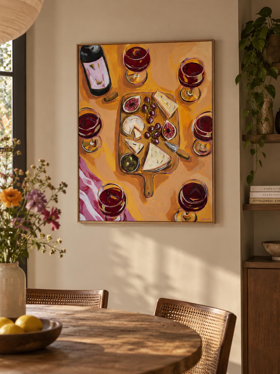 No Time for Dinner, 60 x 80 cm