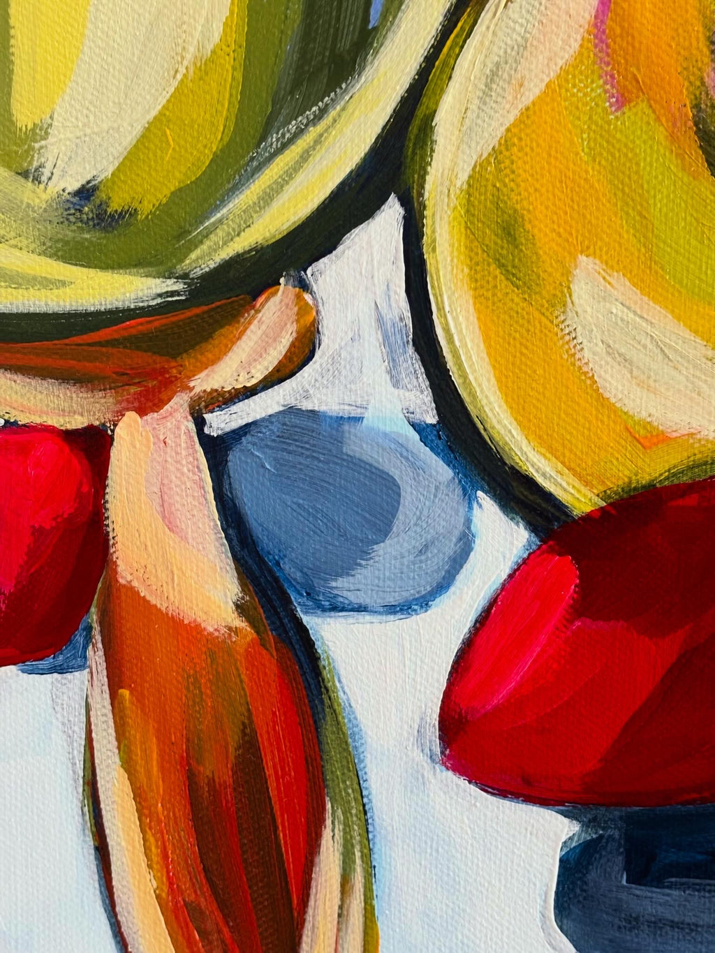 Strawberry Spritzes, 80 x 80 cm