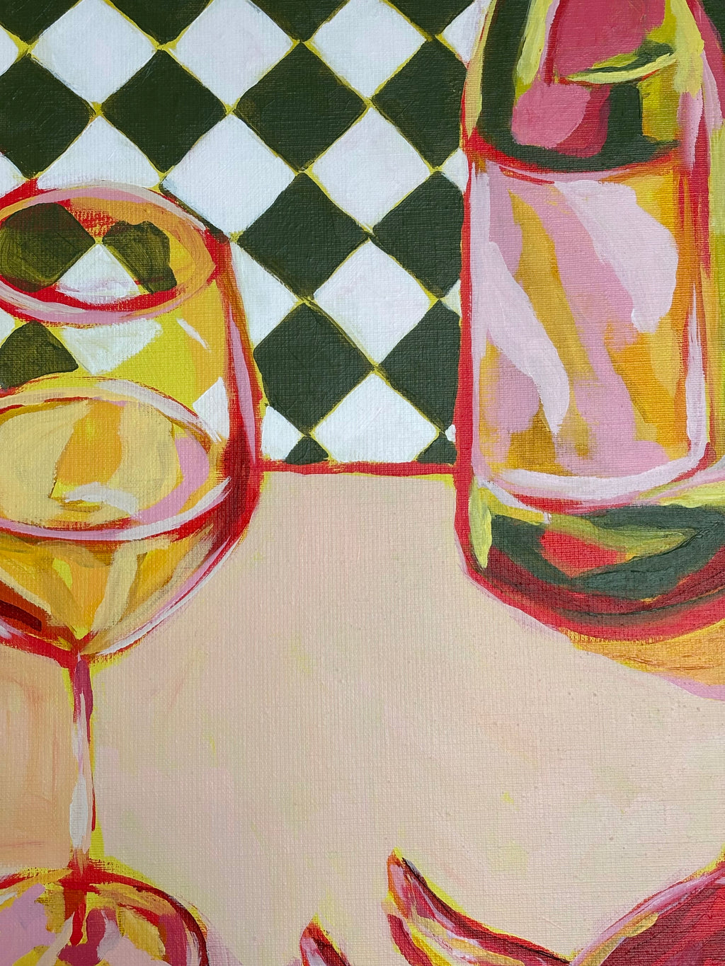 Dopamine Lobster, 60 x 80 cm
