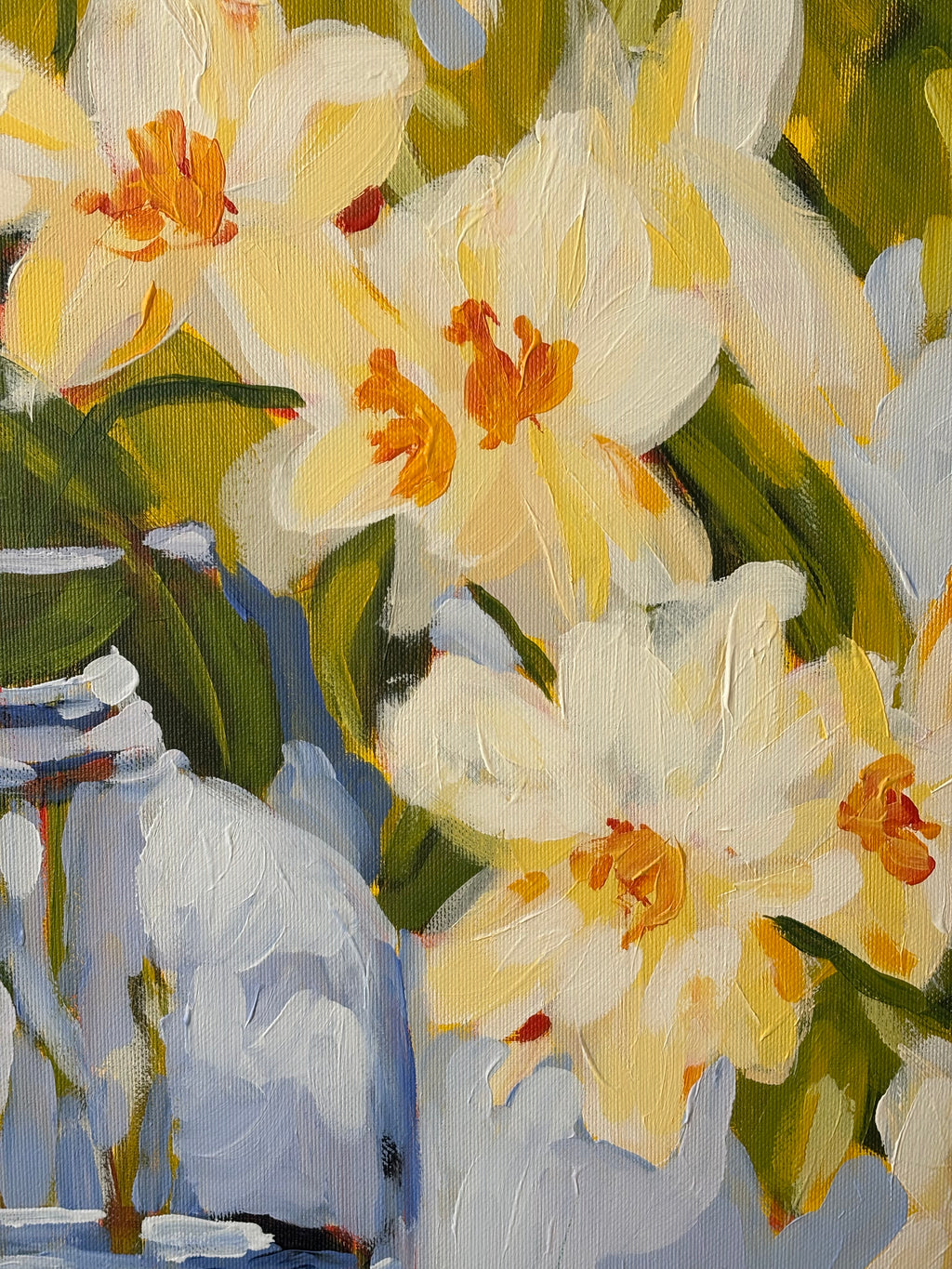 Spring Morning Glow, 60 x 70 cm