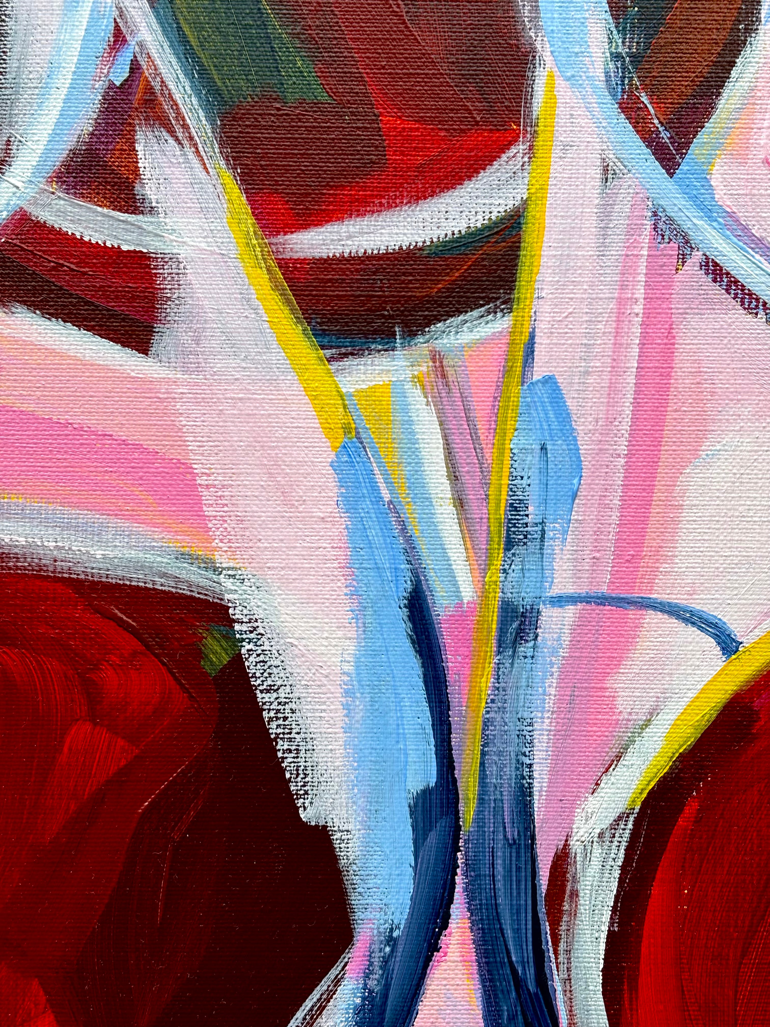 Red Wines Good Vibes, 80 x 80 cm