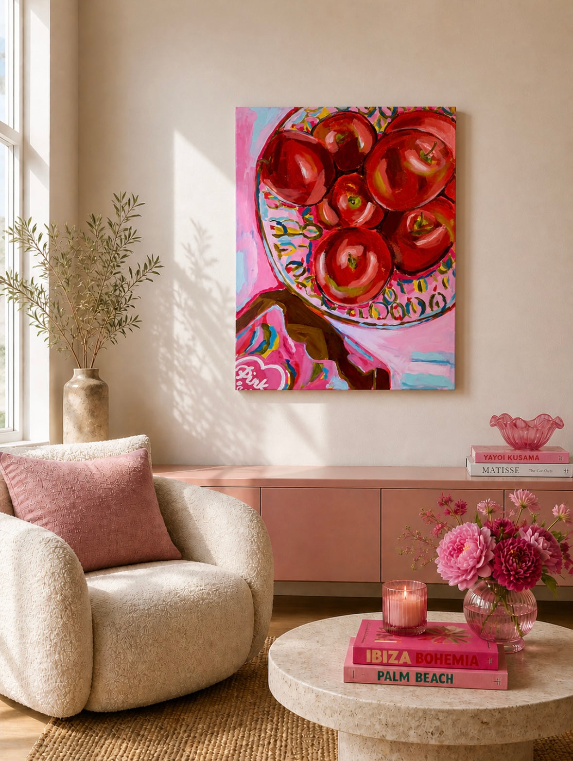 Juicy Pink Ladies, 60 x 80 cm