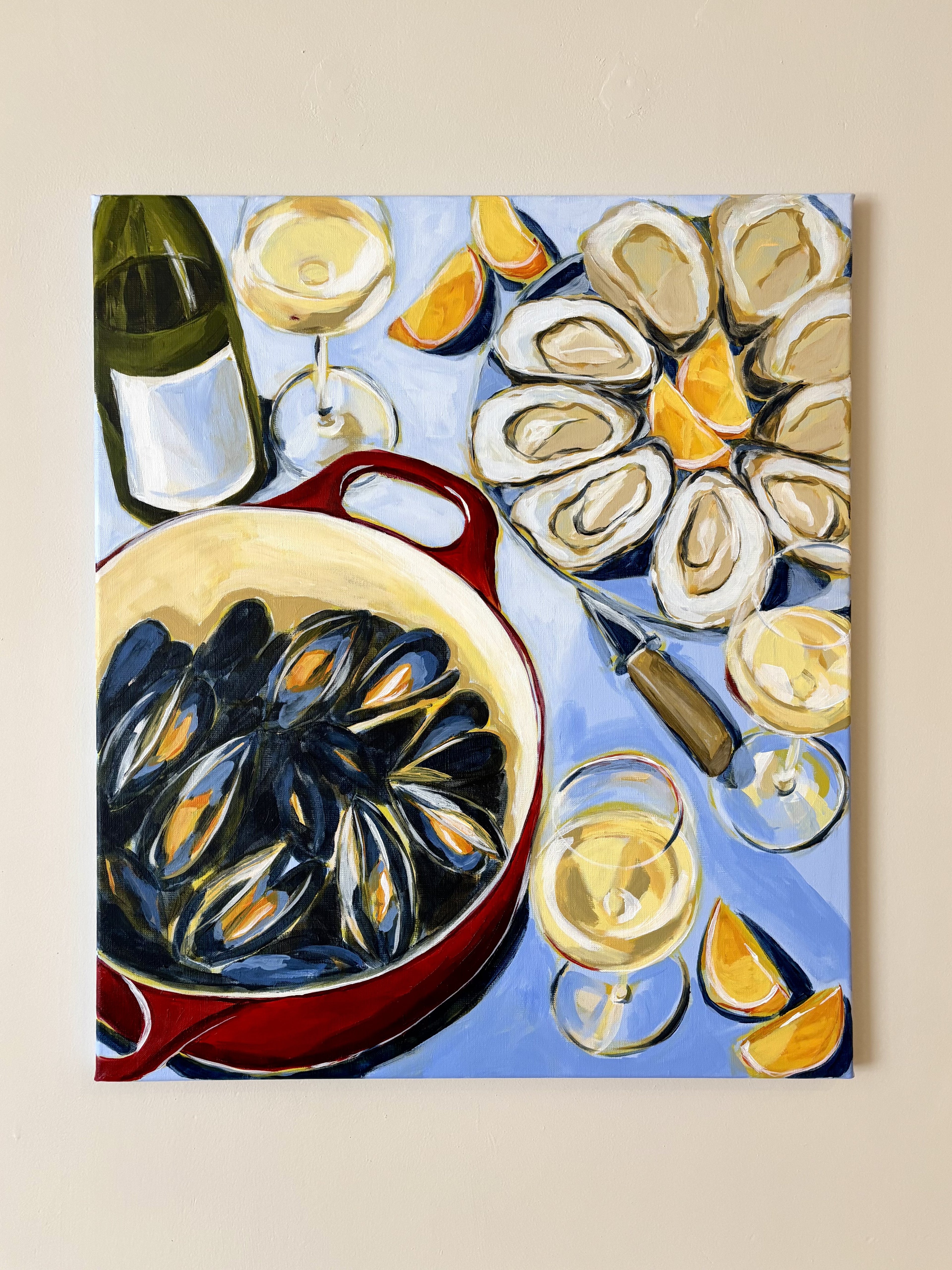 Zeeland Nights, 60 x 70 cm