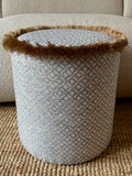 Round Pouf Leopard