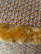 Round Pouf Orange