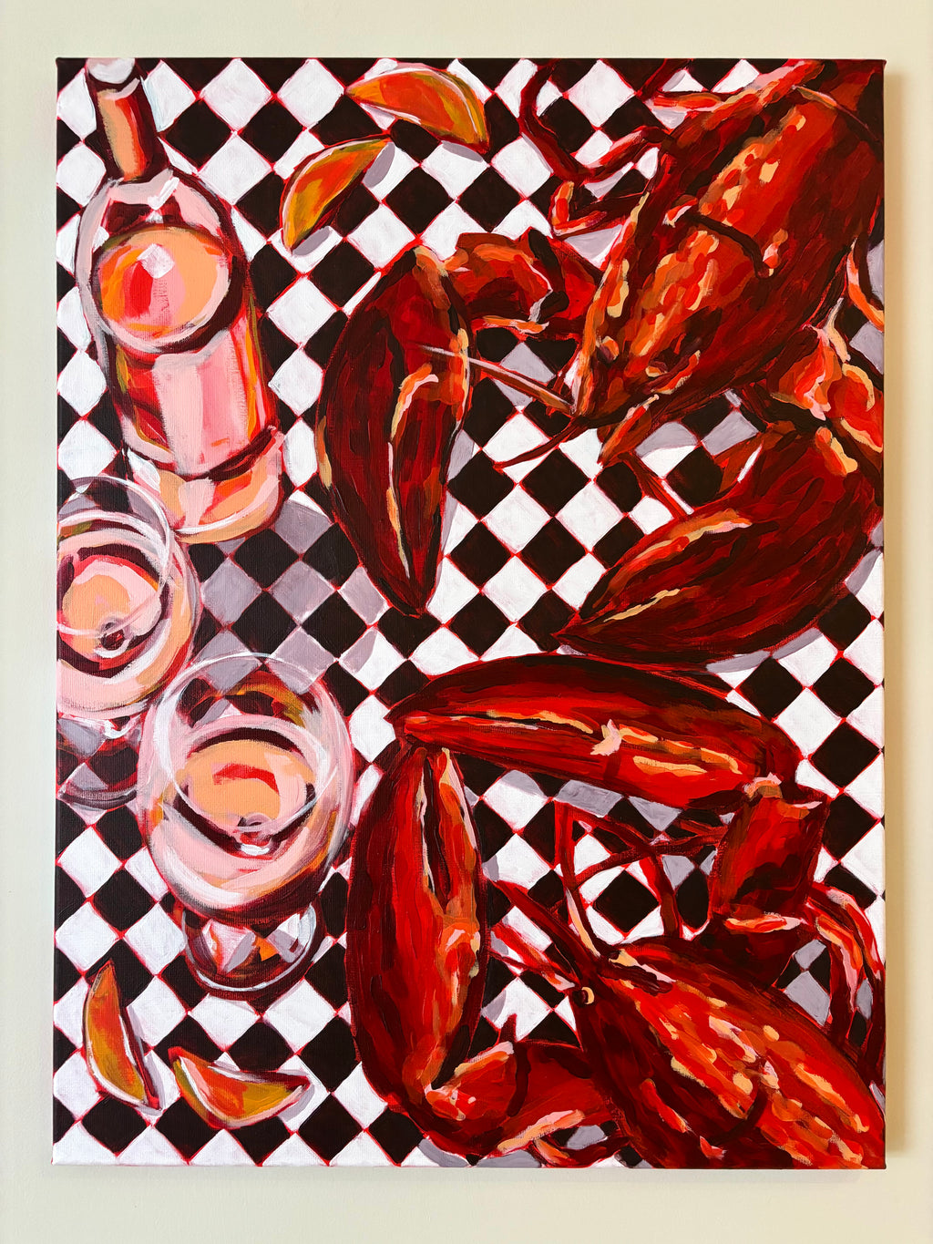 Lobster Affairs, 80 x 60 cm