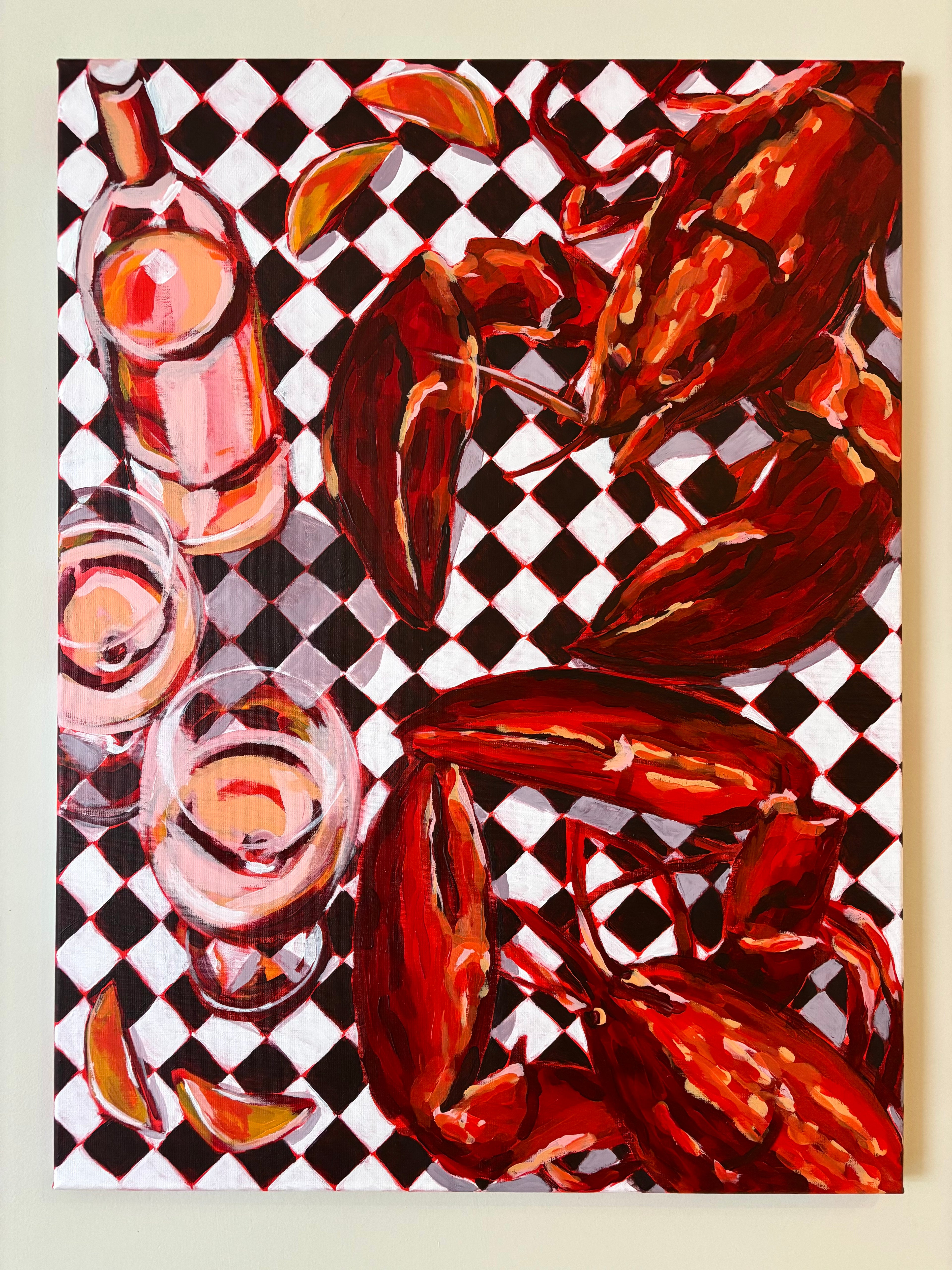 Lobster Affairs, 80 x 60 cm