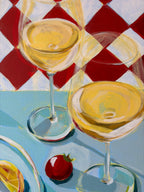 A Table For Two Please, 70 x 60 cm