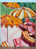 If You Call Me, I'll Be at the Pool, 80 x 100 cm
