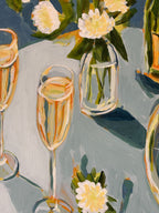 Tennis + Champagne, 60 x 70 cm